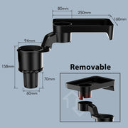 Car 360 Degree Rotation Water Cup Holder Multi-functional Dining Table