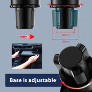 Car 360 Degree Rotation Water Cup Holder Multi-functional Dining Table