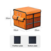 Car Trunk Foldable Storage Box, Capacity: 36L (Orange)