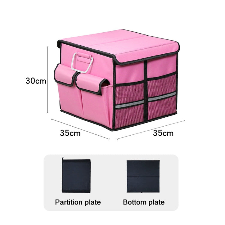 Car Trunk Foldable Storage Box, Capacity: 36L (Pink)