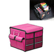 Car Trunk Foldable Storage Box, Capacity: 36L (Rose Red) - Stowing Tidying by PMC TechLife | Online Shopping South Africa | PMC TechLife | Buy Now Pay Later Mobicred