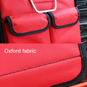 Car Trunk Foldable Storage Box, Capacity: 36L (Rose Red)