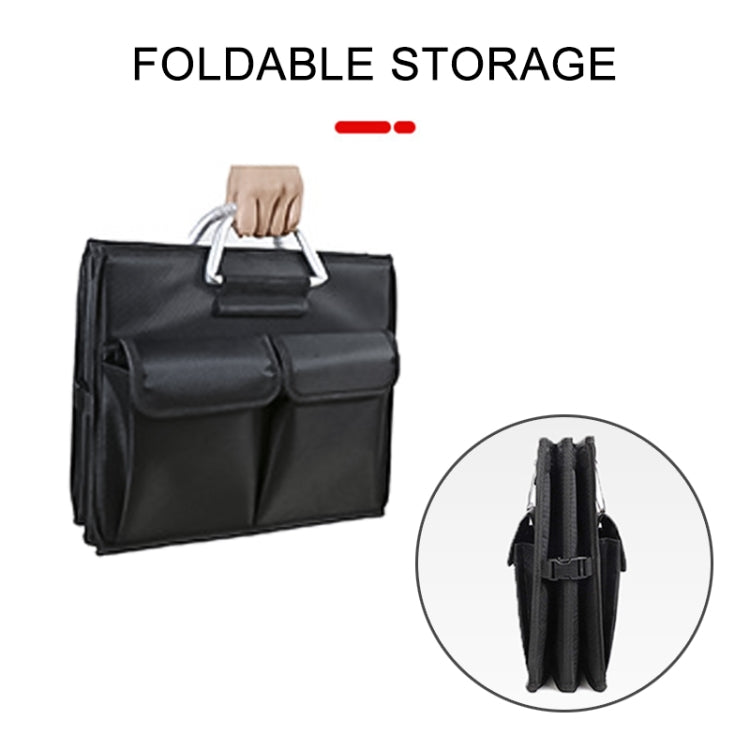 Car Trunk Foldable Storage Box, Capacity: 36L (Rose Red)