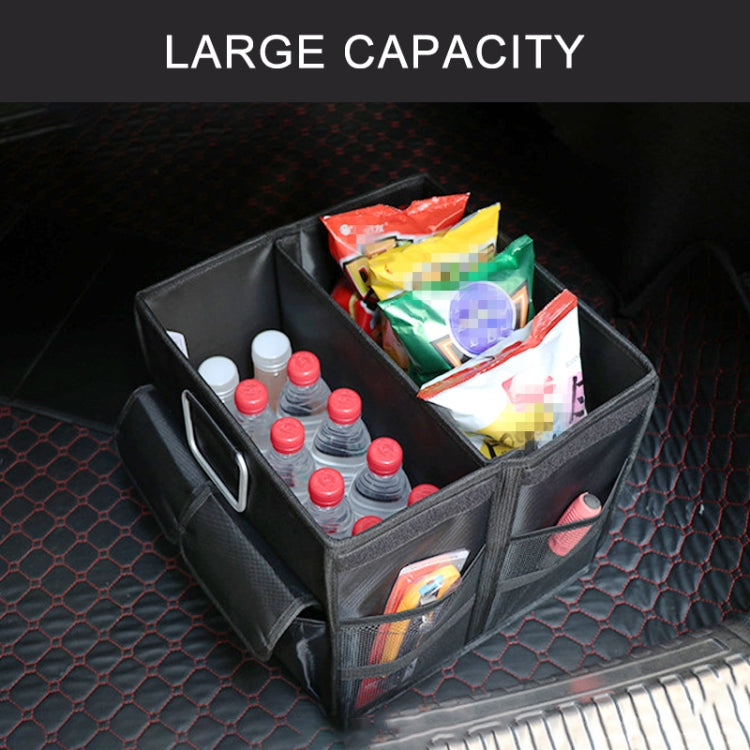 Car Trunk Foldable Storage Box, Capacity: 36L (Rose Red)