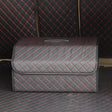 Car Trunk Foldable Storage Box, Checkered Large Size: 54 x 32 x 30cm (Black Red) - Stowing Tidying by PMC TechLife | Online Shopping South Africa | PMC TechLife | Buy Now Pay Later Mobicred