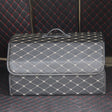 Car Trunk Foldable Storage Box, Rhombic Grid Large Size: 54 x 32 x 30cm (Beige) - Stowing Tidying by PMC TechLife | Online Shopping South Africa | PMC TechLife | Buy Now Pay Later Mobicred