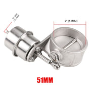 51mm Car Modification Vacuum Exhaust Pipe