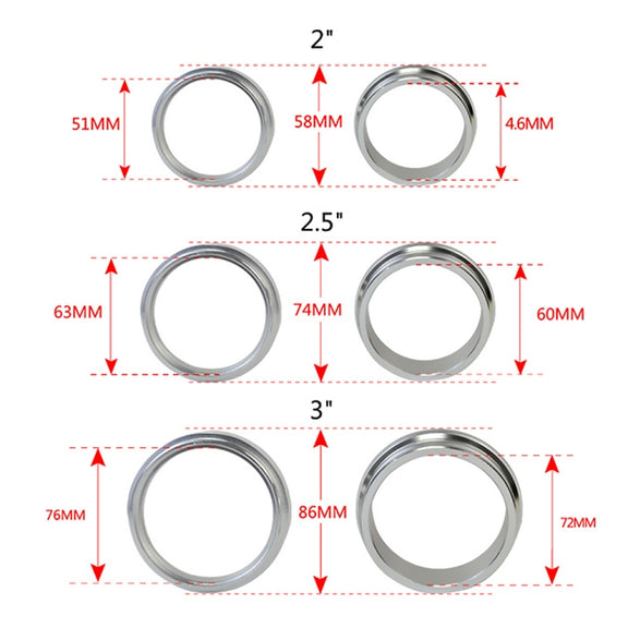 2.0 inch Car Exhaust V-band Clamp with Flange