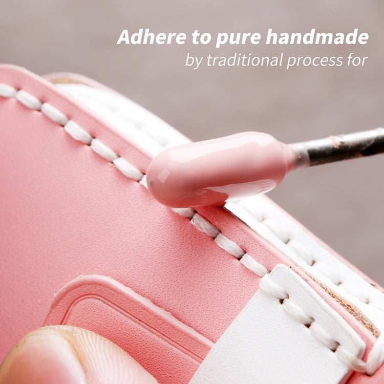 Hallmo Car Female Style Cowhide Leather Key Protective Cover for Toyota(Pink)