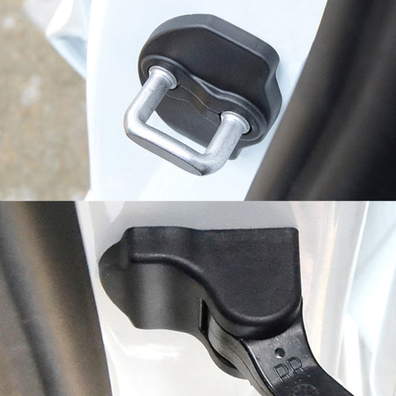 Car Door Lock Cover + Limiter Cover for Tesla Model 3