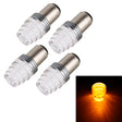 4 in 1 1157 DC12V 0.6W 9LEDs SMD-3528 Car Brake Light (Yellow Light) - free shipping - PMC TechLife - Order now!