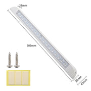 RV / Yacht Awning LED Strip Light DC12-28V with 18 LEDs Lamp Beads (White)