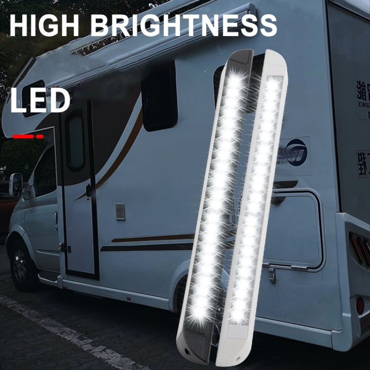 RV / Yacht Awning LED Strip Light DC12-28V with 18 LEDs Lamp Beads (White)