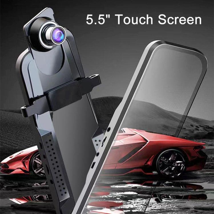 K5 5.5 inch Car Streaming Media Double Recording Starlight Night Vision Driving Recorder