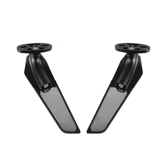 1 Pair Motorcycle Modified Wind Wing Adjustable Rotating Rearview Mirror