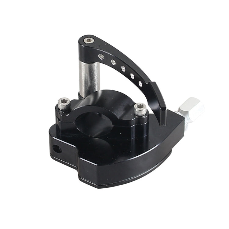 Motorcycles 7/8 Thumb Throttle Assembly Pull (Silver)