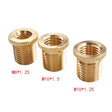 5 Set Car Gear Shift Knob Head Thread Adapter Nuts for M12x1.25 Gear Shift Knob - Shift Knob by PMC TechLife | Online Shopping South Africa | PMC TechLife | Buy Now Pay Later Mobicred