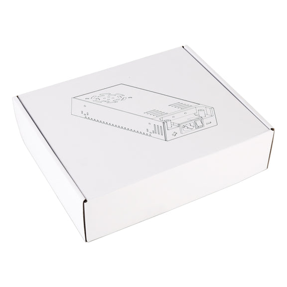 S-350-24 DC24V 350W 14.6A DIY Regulated DC Switching Power Supply Power Step-down Transformer with Clip, UK Plug