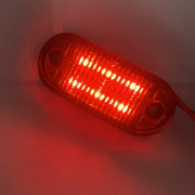 10 PCS MK-019 Car / Truck 6LEDs Side Marker Indicator Lights Bulb Lamp (Red Light)