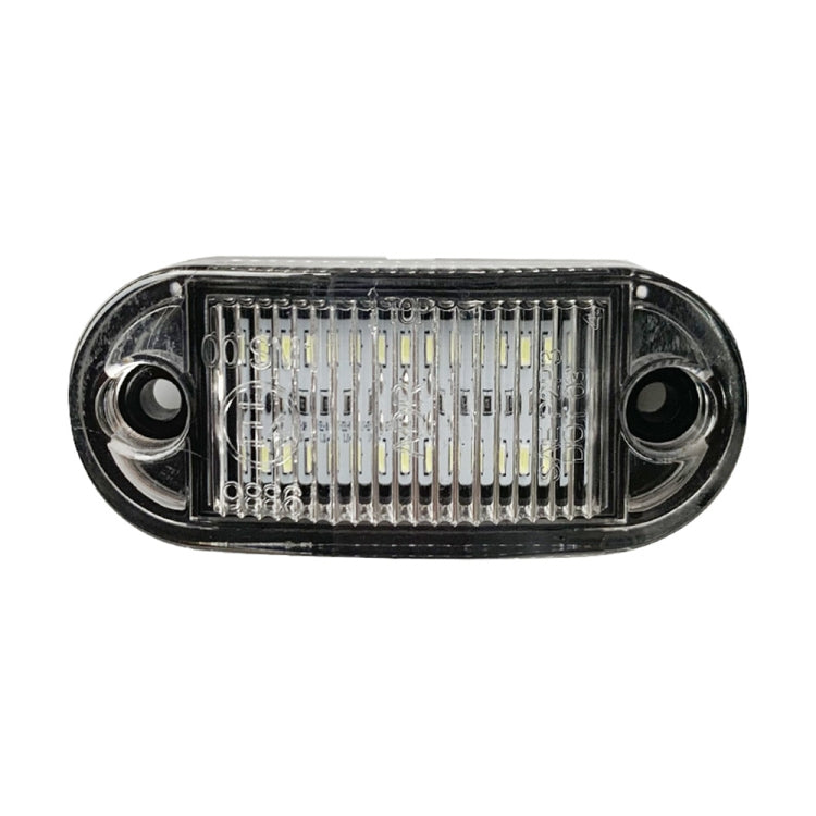 10 PCS MK-019 Car / Truck 6LEDs Side Marker Indicator Lights Bulb Lamp (White Light)