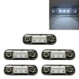 5 PCS MK-327 Car / Truck 3LEDs Side Marker Indicator Light Tail Light (White Light) - Clearance Lights by PMC TechLife | Online Shopping South Africa | PMC TechLife | Buy Now Pay Later Mobicred