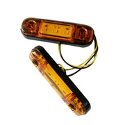 5 PCS MK-327 Car / Truck 3LEDs Side Marker Indicator Light Tail Light (Red Light)