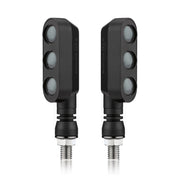 2 PCS KC050 Motorcycle LED Turn Signal Running Brake Light