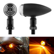 2 PCS KC805 Motorcycle Retro Metal Turn Signal Light (Transparent) - Turn Signal by PMC TechLife | Online Shopping South Africa | PMC TechLife | Buy Now Pay Later Mobicred