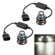 1 Pair 9006 27W / DC12V Car Aluminum Alloy LED Headlight (White Light)