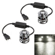 1 Pair H7 27W / DC12V Car Aluminum Alloy LED Headlight (White Light) - LED Headlamps by PMC TechLife | Online Shopping South Africa | PMC TechLife | Buy Now Pay Later Mobicred