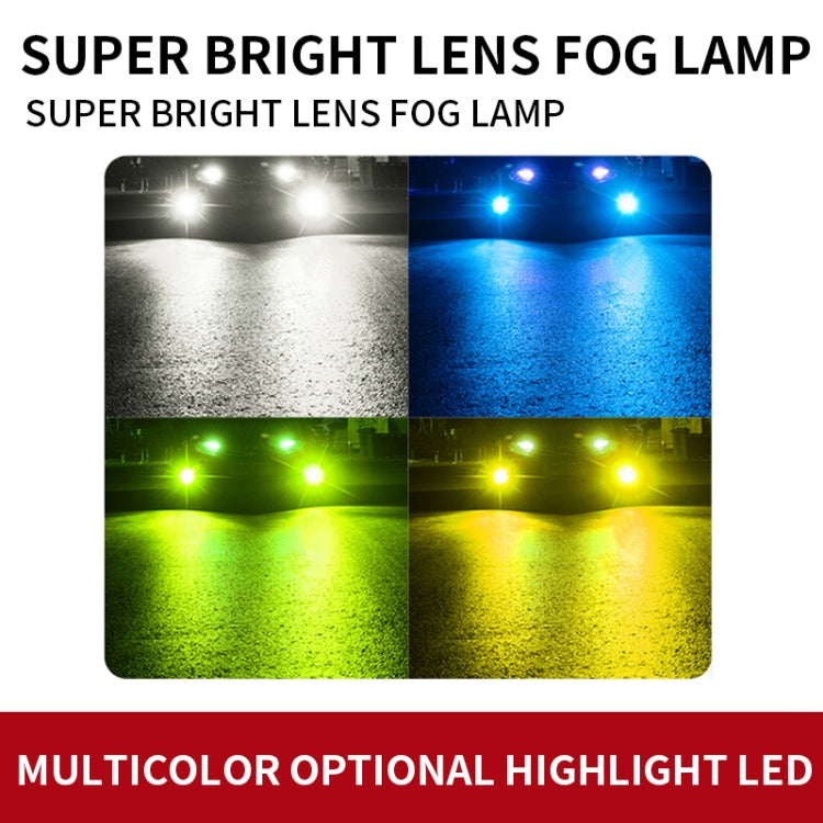 1 Pair H11 27W / DC12V Car Aluminum Alloy LED Headlight (White Light)