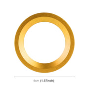 Car Engine Start Key Push Button Ring Trim Sticker for Honda(Gold)