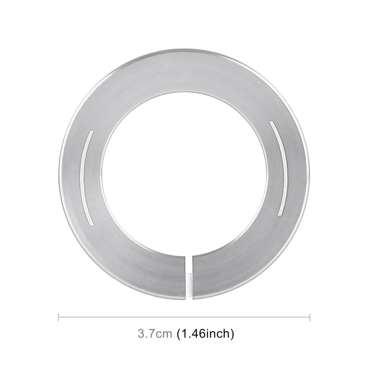 Car Engine Start Key Push Button Ring Trim Sticker for Infiniti (Silver)