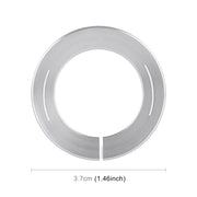 Car Engine Start Key Push Button Ring Trim Sticker for Infiniti (Silver)