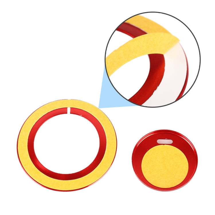 Car Engine Start Key Push Button Ring Trim Sticker for Infiniti (Gold)