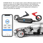 KONNWEI BK100 X431 BST360 Car Bluetooth Battery Tester (Black)