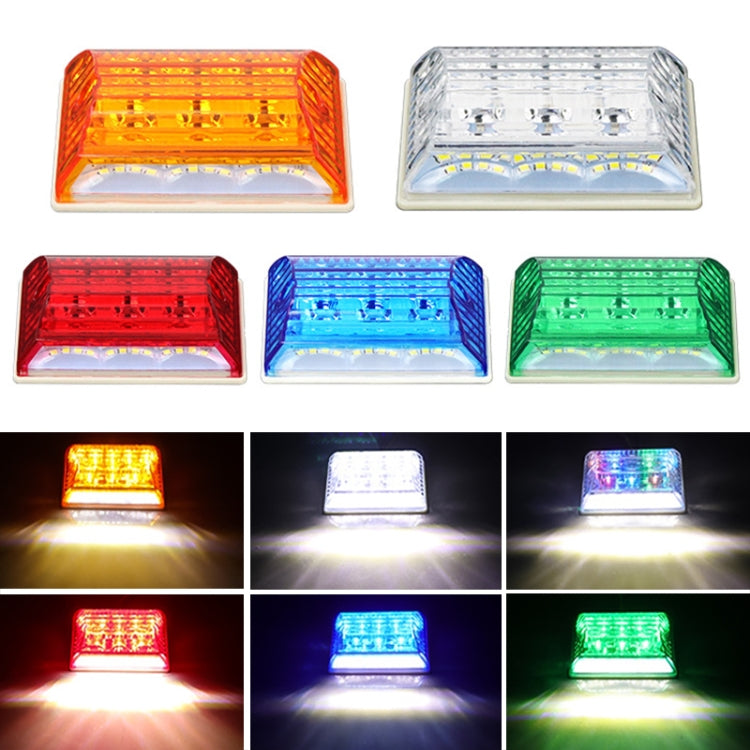 4 PCS ZS-6001 DC24V Car / Truck Side Marker Indicator Lights Bulb Lamp (Colorful Light)