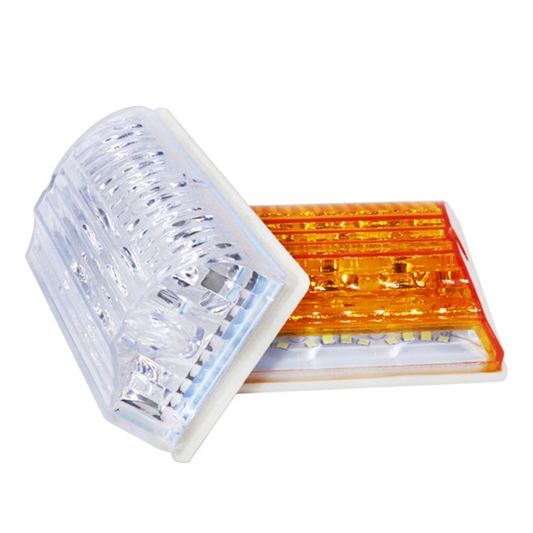 4 PCS ZS-6001 DC24V Car / Truck Side Marker Indicator Lights Bulb Lamp (White Light)