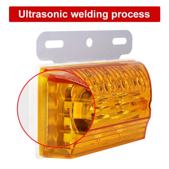 4 PCS ZS-6001 DC24V Car / Truck Side Marker Indicator Lights Bulb Lamp (Colorful Light)