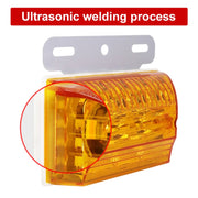 4 PCS ZS-6001 DC24V Car / Truck Side Marker Indicator Lights Bulb Lamp (Yellow Light)