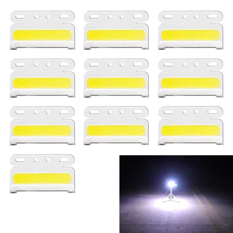 10 PCS ZS-7009 DC24V Water-resistant Car / Truck Side Marker Indicator Lights Bulb Lamp(White Light)