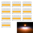 10 PCS ZS-7009 DC24V Waterproof Car / Truck Side Marker Indicator Lights Bulb Lamp(Yellow Light) - Clearance Lights by PMC TechLife | Online Shopping South Africa | PMC TechLife | Buy Now Pay Later Mobicred