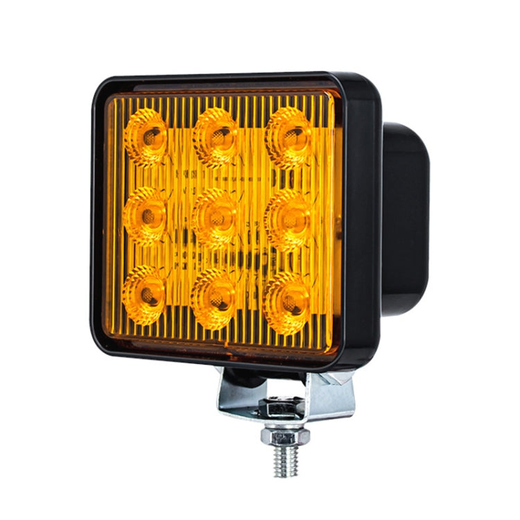 2 PCS ZS-7013 3 inch 9LEDs Strobe Water-resistant Car / Truck Warning Light (Red Light)