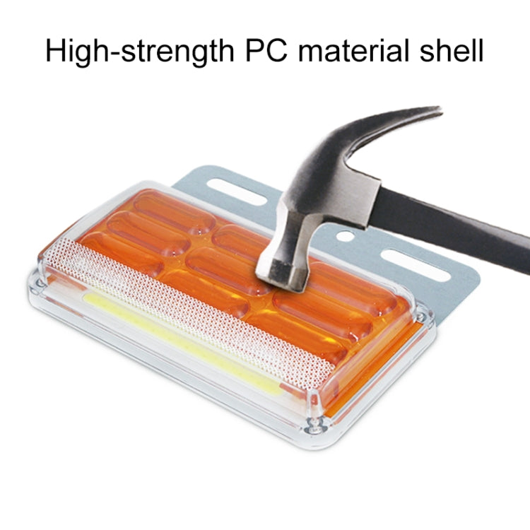 4 PCS ZS-9001 DC24V 9D Water-resistant Car / Truck Side Marker Indicator Lights Bulb Lamp (Red Light)