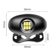 Car Adjustable LED Super Bright Flashing Reversing Light (Silver)