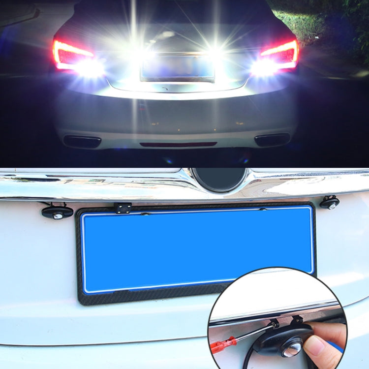 Car Adjustable LED Super Bright Flashing Reversing Light (Silver)