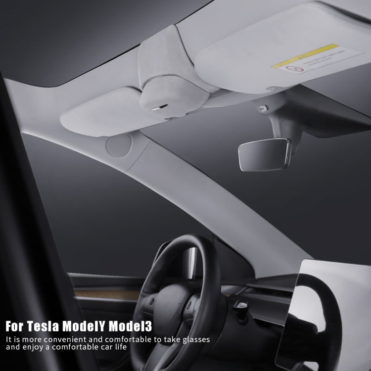 Car Ordinary Version Sunglasses Storage Box for Tesla Model 3