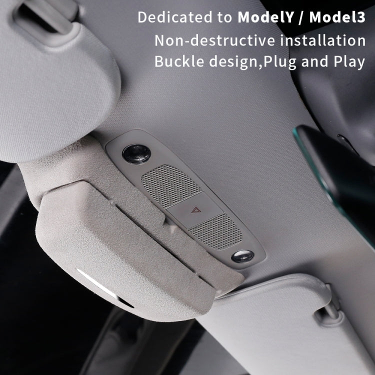 Car Ordinary Version Sunglasses Storage Box for Tesla Model 3