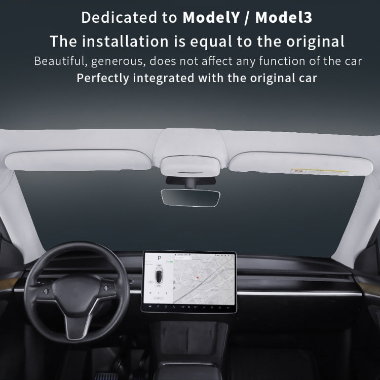 Car Ordinary Version Sunglasses Storage Box for Tesla Model 3
