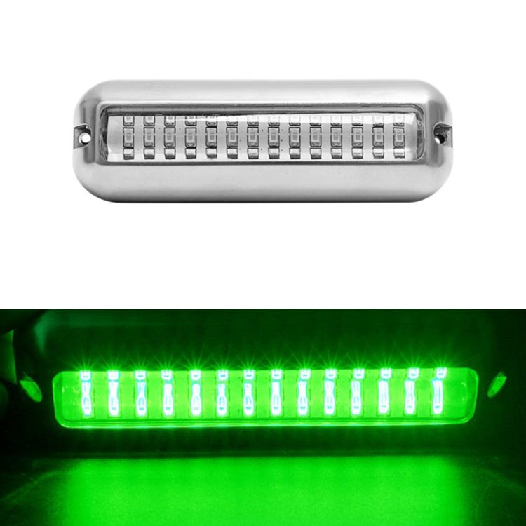 MK-042 Ship / Yacht 10-30V 42LEDs Water-resistant Stainless Steel Underwater Light (Green Light)